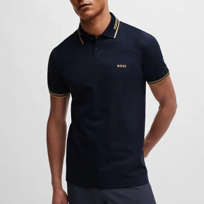 Men’s Cotton Piqué Polo Shirt – Classic Fit