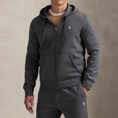 Double-Knit Full-Zip Hoodie
