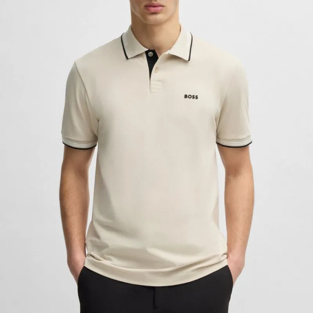 Men’s Cotton Piqué Polo Shirt – Classic Fit
